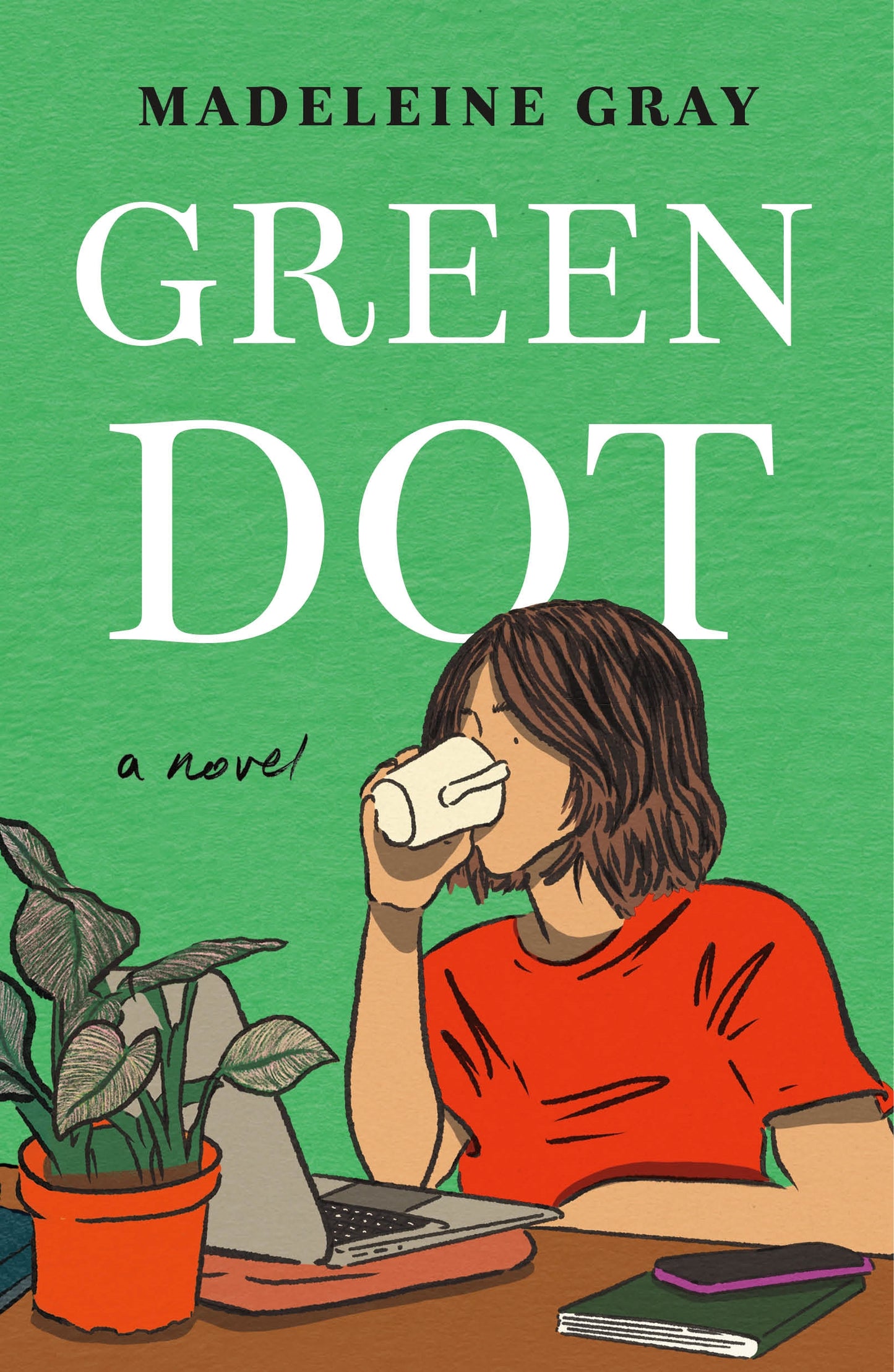 Green Dot Madeleine Gray